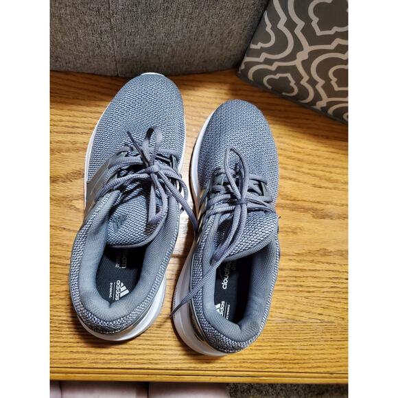 Adidas Cloudfoam Gray Sneakers Running Shoes – Breathable Mesh, - Picture 9 of 9